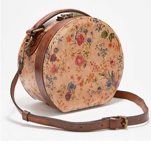 🆕 Patricia Nash Leather Hat Box Handbag - Allier